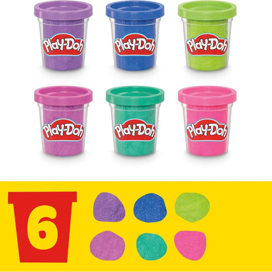 Play-Doh 6 Pack Sparkle Collection 12 Oz/340g