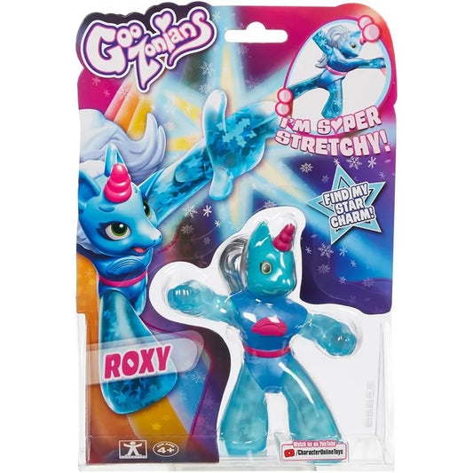 Roxy Unicorn Hidden Charm Collectible Stretchy Figure