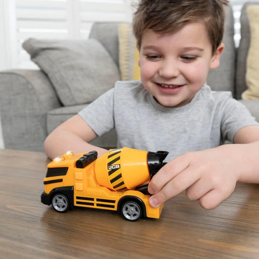 TeamsterZ Jcb Small Light & Sound Cement Mixer