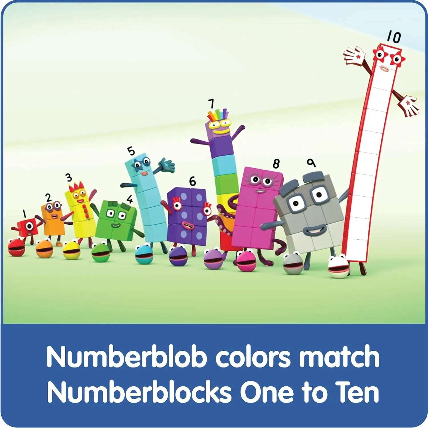 Number Blocks Numberblob Counters