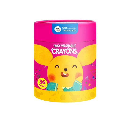 Jar Melo Silky Washable Crayon - Baby Roo 36 Colors