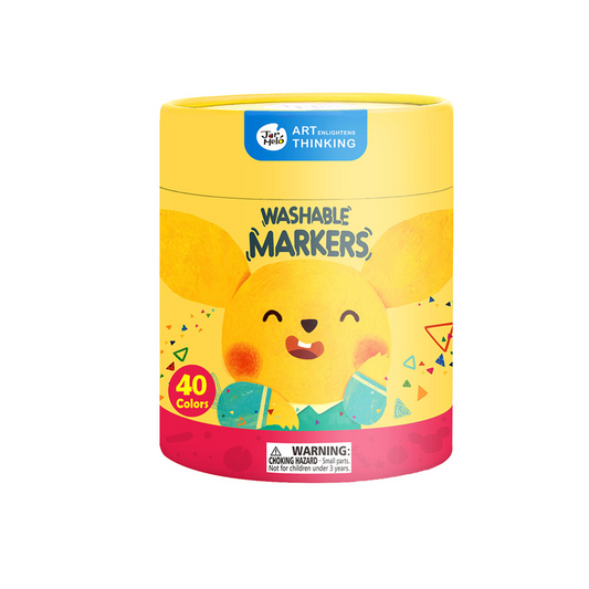 Jar Meló – Washable Markers – Baby Roo 40 Colours