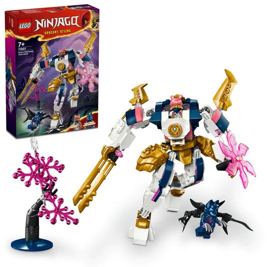 LEGO Ninjago 71807 Sora's Elemental Tech Mech (209 Pieces)