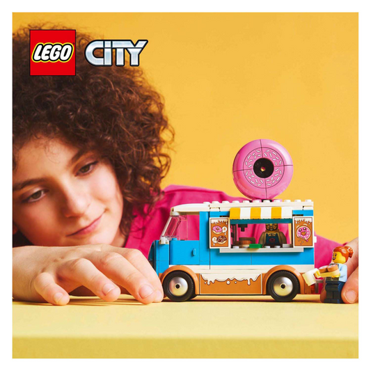 LEGO City 60452 Doughnut Truck (196 Pieces)