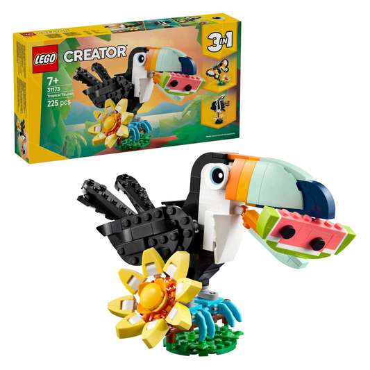 LEGO Creator 31173 Wild Animals: Tropical Toucan (225 Pieces)