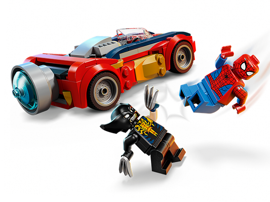 LEGO 76336 Spider-Man Car VS Venomized Wolverine