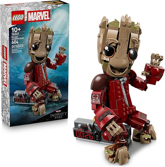 Lego Marvel Ravager Jumpsuit Groot Building Toy For Boys & Girls, Ages 10+