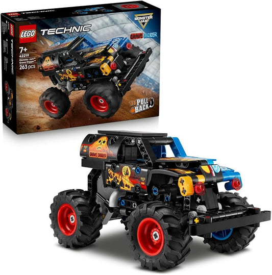 LEGO 42219 Monster Jam Grave Digger Fire and Ice