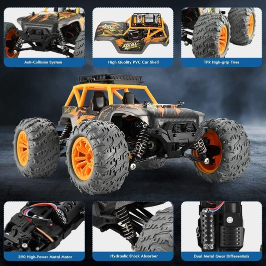Wind Speed 1:14 Scale 36km/h 4wd Off-road R/c Monster Truck