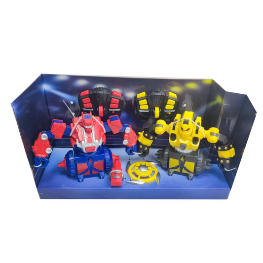 Sam Toys RC Fighting Robot with Lights & 360 Degree Rotation (Smash, Crush and Win)