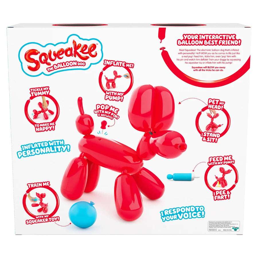 Squeakee The Balloon Dog Interactive Pup - Makes Sound