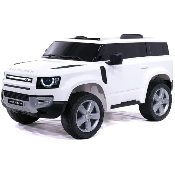 LAND ROVER DEFENDER 12V KIDS RIDE-ON CAR WITH R/C PARENTAL REMOTE | WH ...
