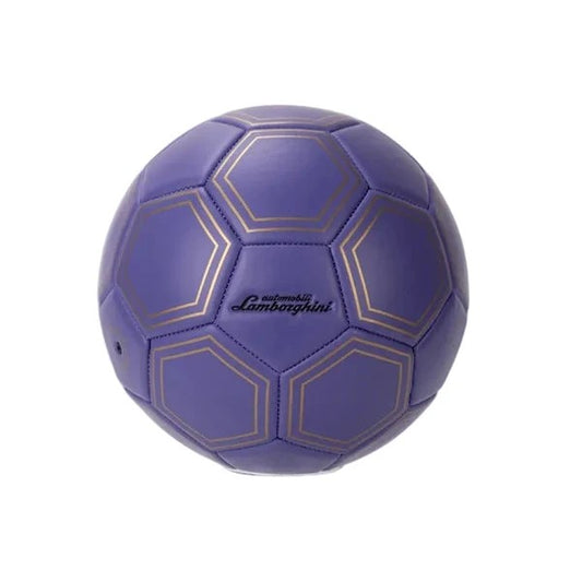 Lamborghini #5 Machine-Sewn PVC Soccer Ball (Purple)