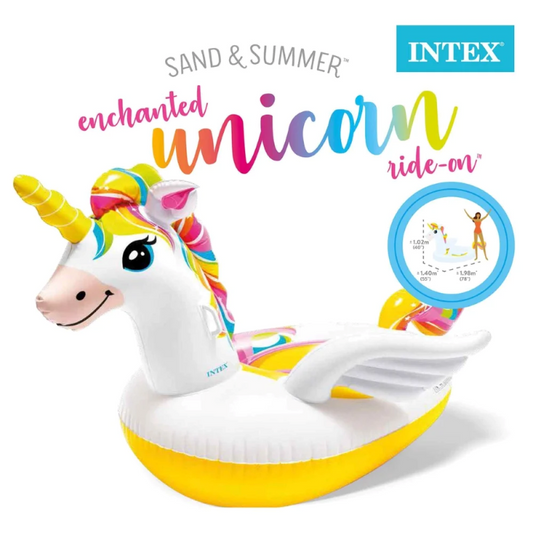 Intex Enchanted Unicorn Ride-on, Age 3+