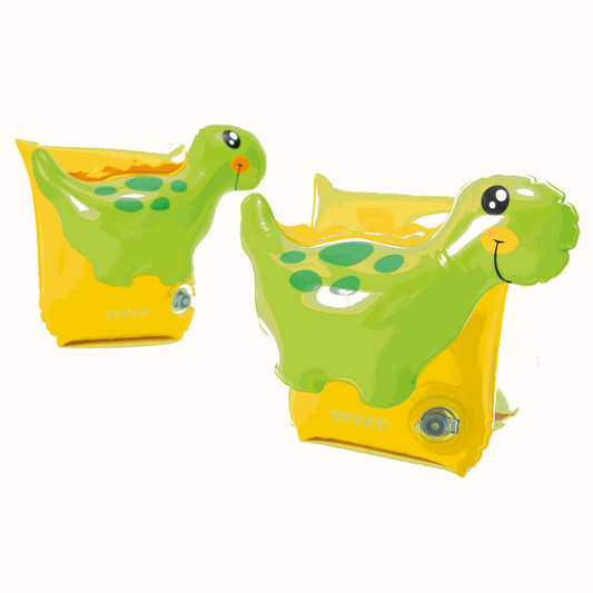 INTEX Dinosaur Inflatable Arm Bands (Ages 3-6)