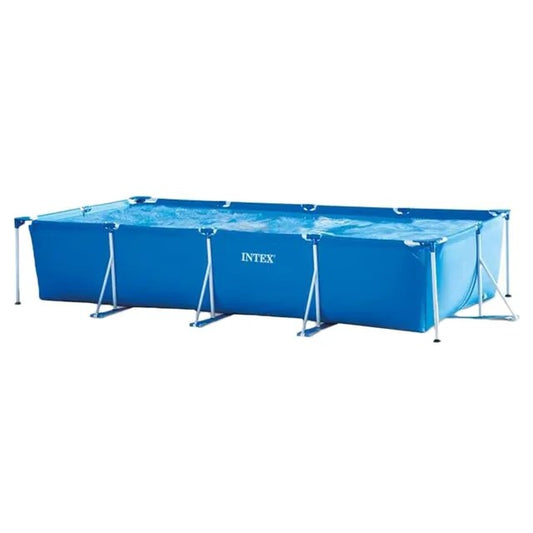 Intex Rectangular Frame Pool – 4.5 X 2.2 X 0.84m Family Swimming Pool