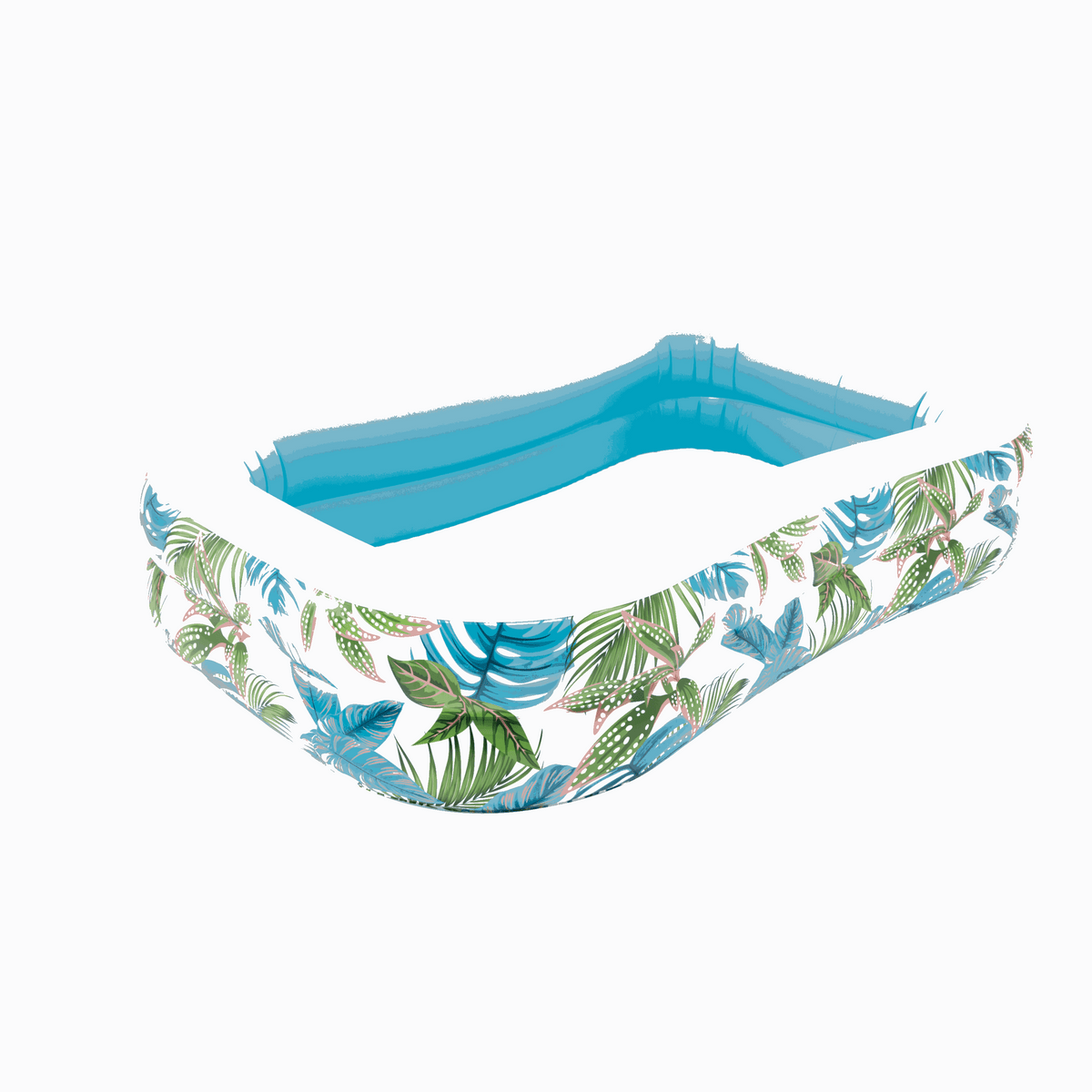 INTEX Swim Centre Inflatable Tropical Family Pool Age 3+ (2.29m x 1.52m x 48cm)