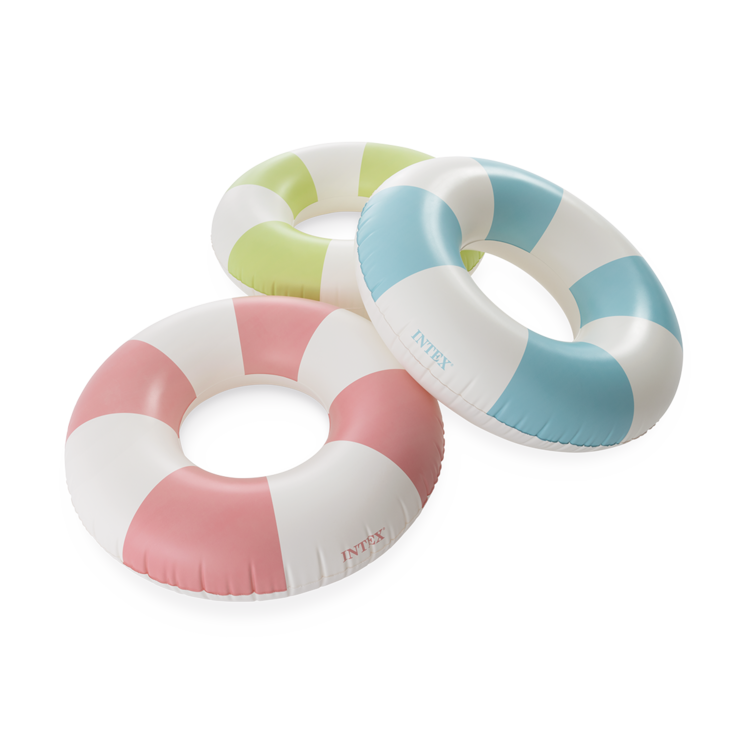 Intex Coastal Cabana Tube 59271NP | Inflatable Swim Ring | Assorted Co ...