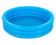 INTEX Crystal Blue 3-Ring Pool – Inflatable Kids Pool (Ages 2+)