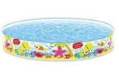 INTEX Fun at the Beach Snapset Pool – Kids Inflatable Swimming Pool (Ages 3+)