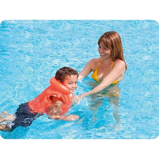 Intex Deluxe Swim Vest, Ages 3-6, W/ Collar