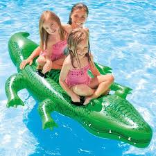 Intex Giant Gator Ride-On 203x114 cm