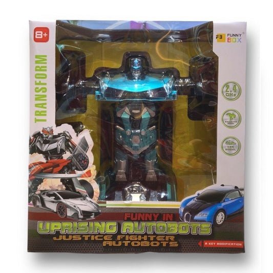 2.4g 1:12 Transformer Car-green