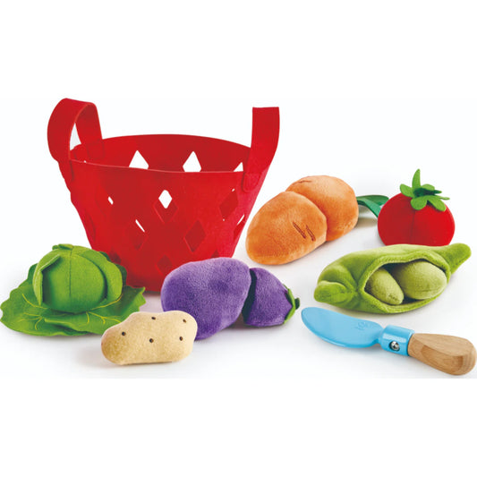 hape Toddler Vegetable Basket from the best toy shop in Qatar – educational pretend play toy available at the best online toy shop in Qatar with toy delivery service in Qatar.
