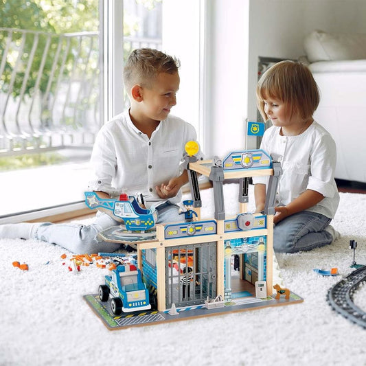 Hape Metro Police Dept Playset