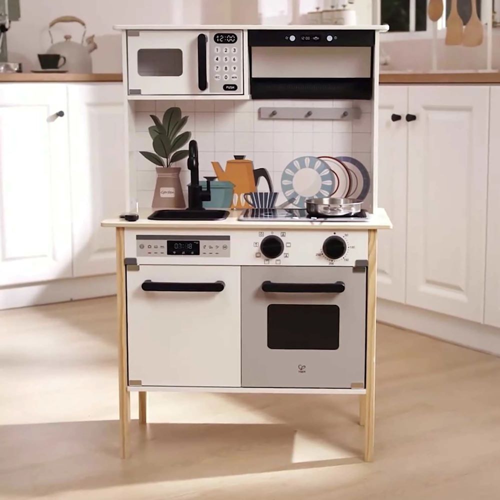 Hape Modern Smart Kitchen - White – London Toys