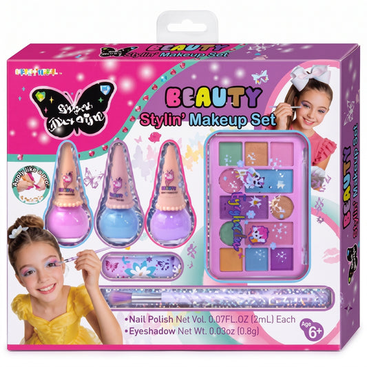 PECOWARE - KIDS GLAM MAKEUP & NAIL ART SET