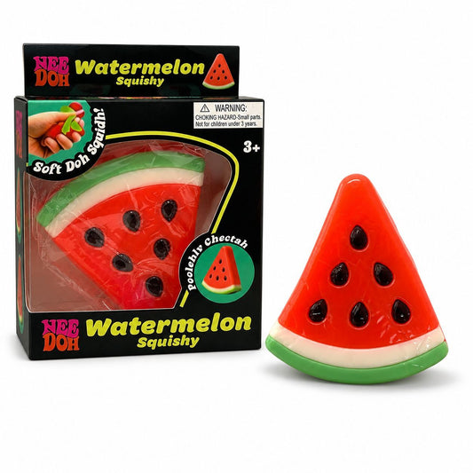 Needoh Watermelon Slice Squishy - Sensory Toy - Kids