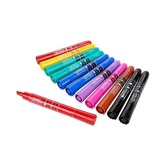 Crayola Take Note! Dry-erase Markers With Chisel Tip 12pcs