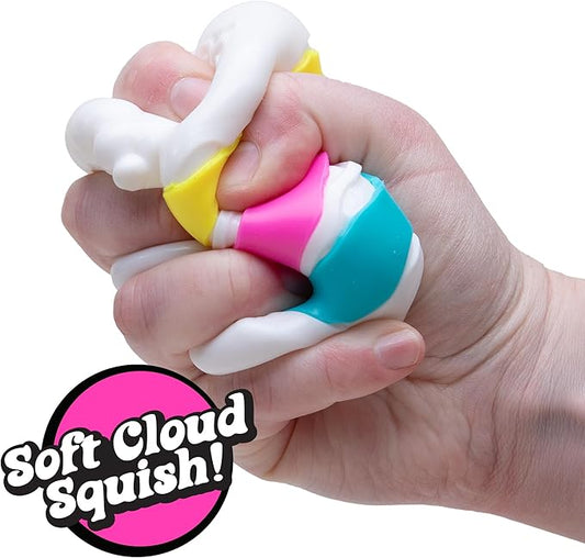 Schylling Needoh Peace O Cake - Sensory Squeeze Toy