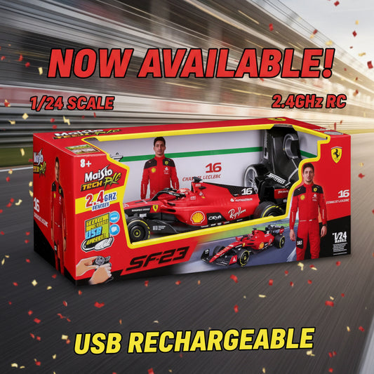 Maisto - F1 Ferrari  R/C Car (2023) - Leclerc #16 1:24
