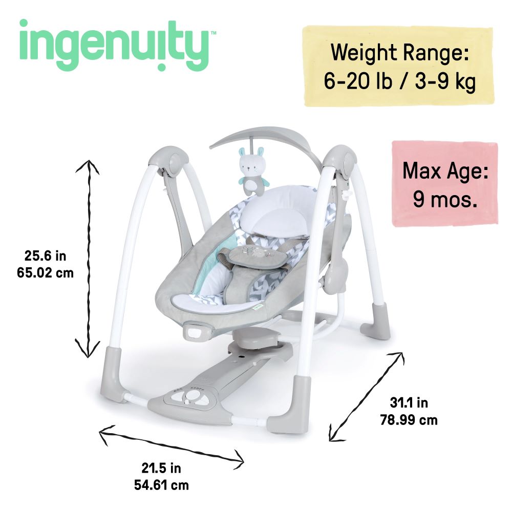 Ingenuity ConvertMe Swing-2-Seat