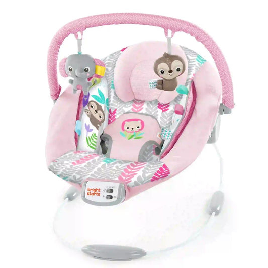 Bright Starts Comfy Bouncer - Rosy Vines