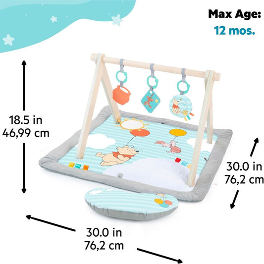 Bright Starts WINNIE THE POOH Once Upon a Tummy Time Activity Gym