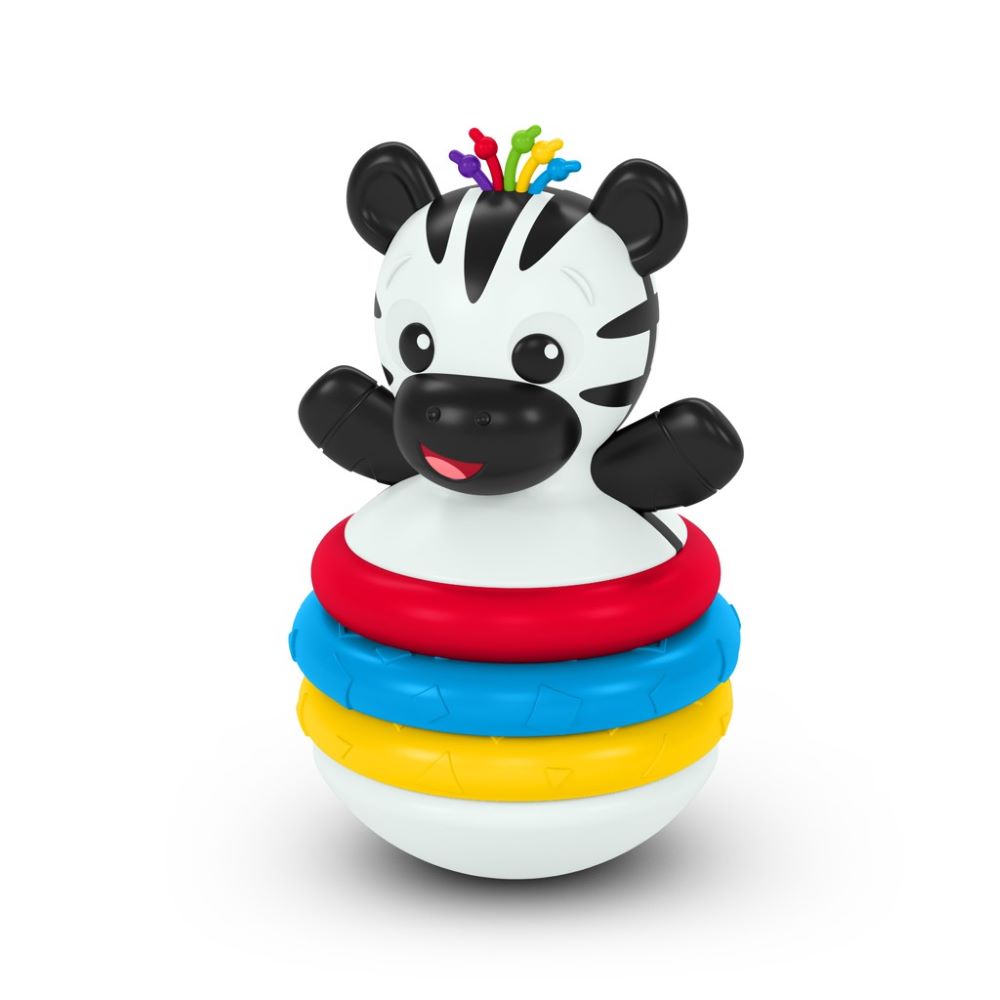 Baby Einstein Stack & Wobble Zen Teether Toy - best toy shop in Qatar