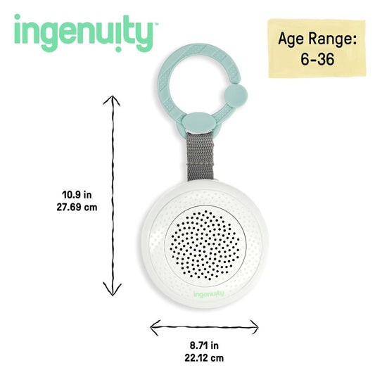 Ingenuity Pock-a-Bye Baby Soother and Bluetooth Speaker