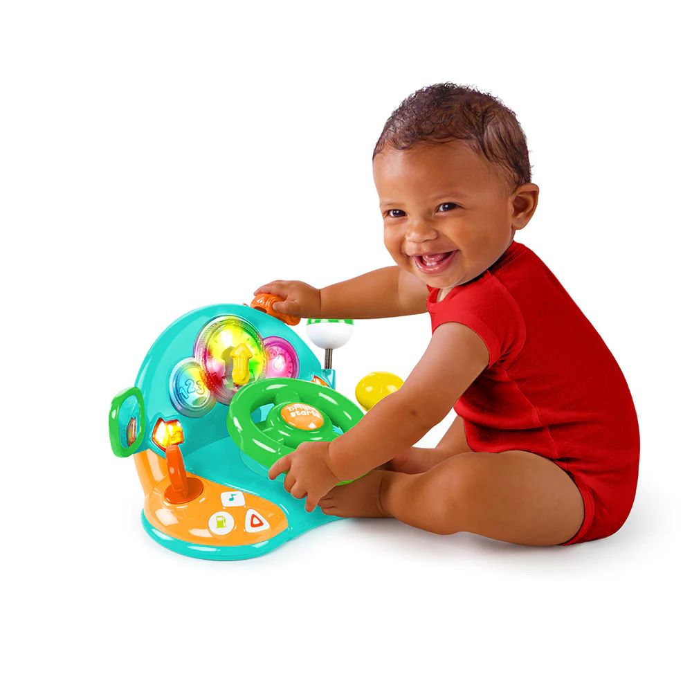 Buy Bright Starts Lights & Colors Driver for babies – fast toy delivery service in Qatar