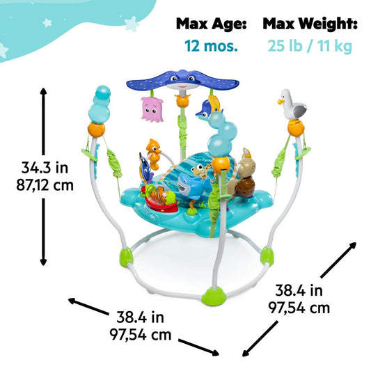 Bright Starts Disney Baby Finding Nemo Sea of Activities Jumper