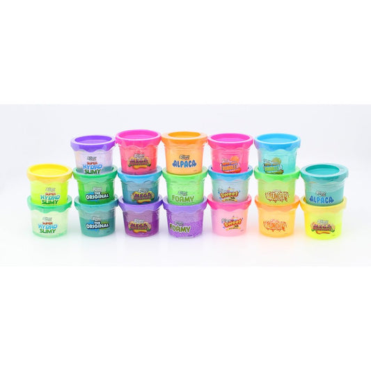 Slimy Super Multi-Sensory Set 2oz (56g) Octagon Version with 19pcs Unit Pack
