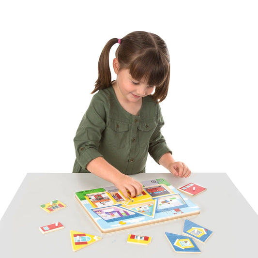 Melissa & Doug Around The House Sound Puzzle