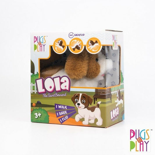 Pugs At Play Archie Walking Dog