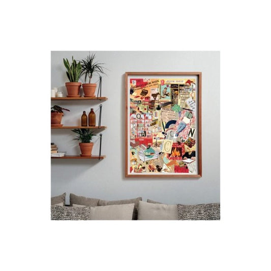 More Is More - Books & Writing - Compact Box - 1000 Piece Jigsaw Puzzle by Clementoni