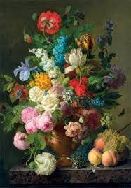 Museum - Bowl Of Flowers - 1000pc Jigsaw Puzzle by Clementoni