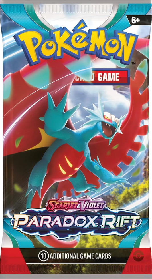 Pokemon TCG Scarlet & Violet Paradox Rift Booster Pack (Random One Piece)