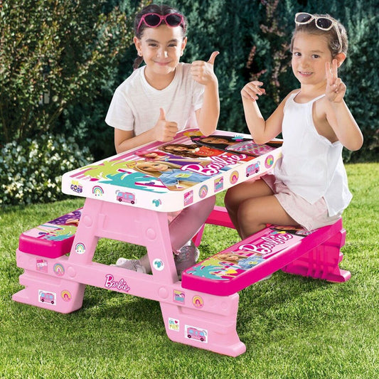 DOLU Barbie Picnic Table For 4 (43 x 77 x 71cm)