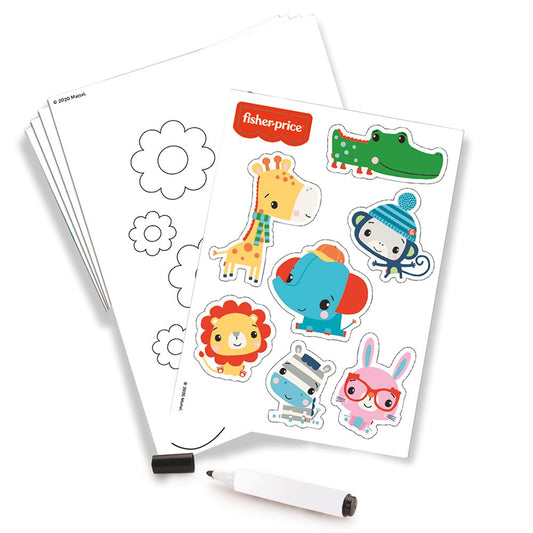 Fisher-price Multi Easel Kids Drawing Board With Accessories (107 x 47 x 56 Cm)